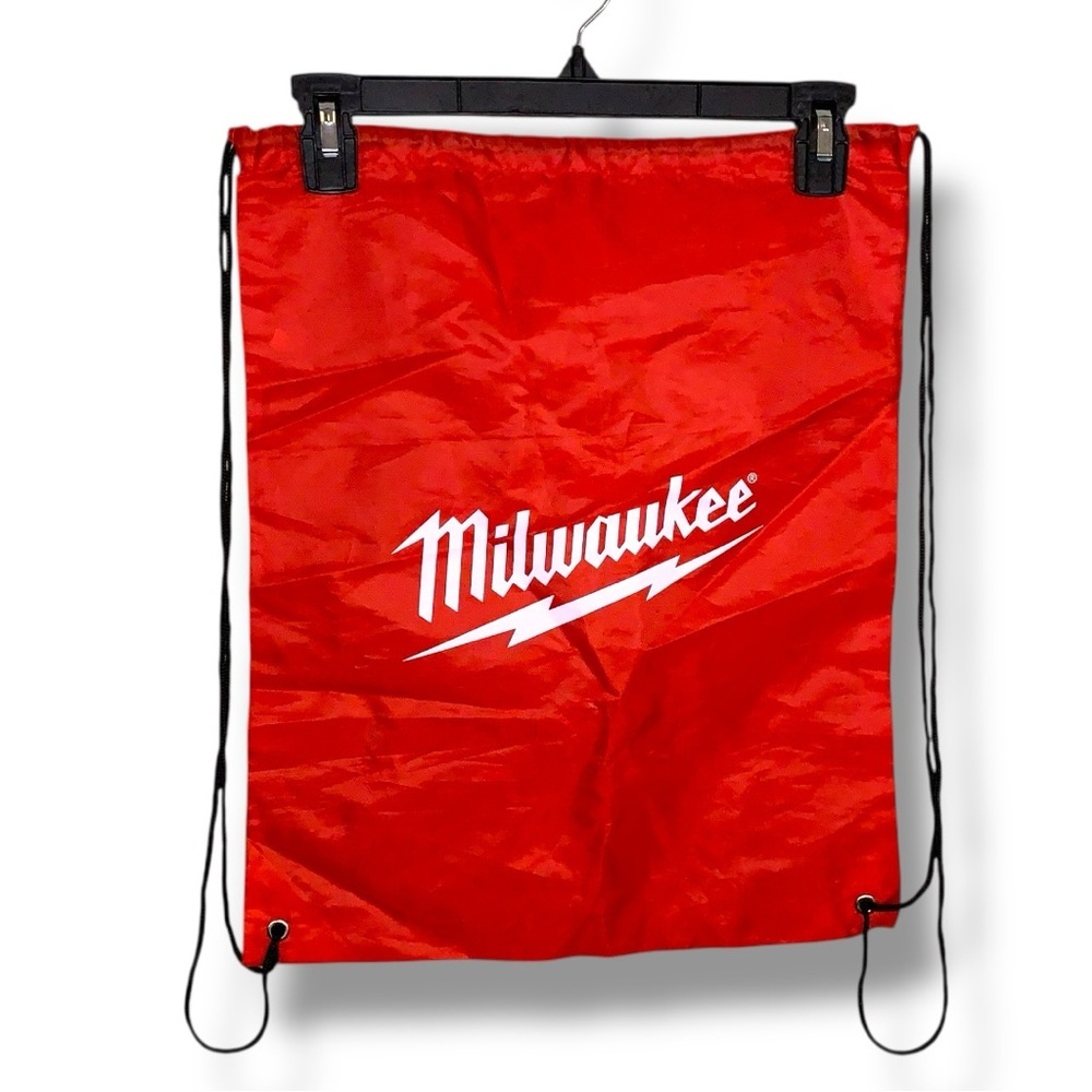 Milwaukee Red Lightweight Drawstring Bag Collectible